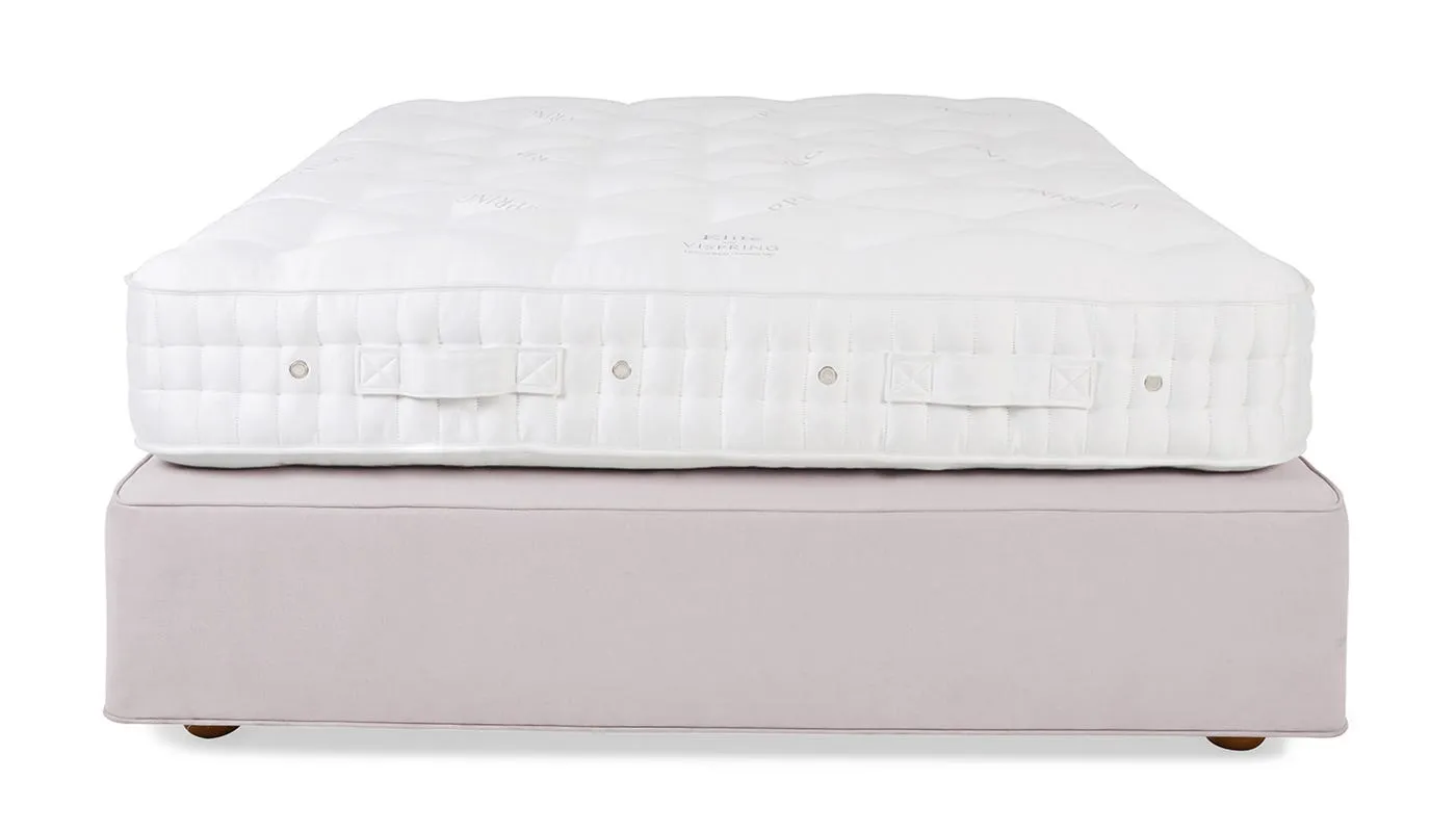 Single Divan Bed with Storage - Grey, Fabric image