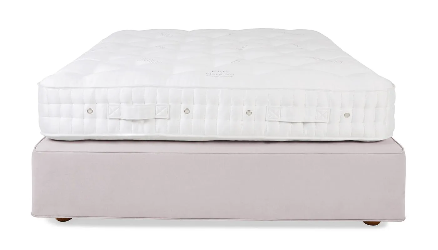 Super King Divan Bed Firm Tension - Grey