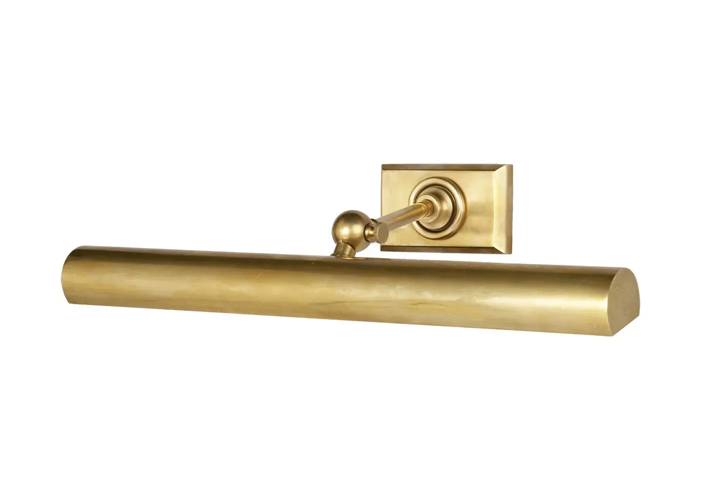 18" Picture Wall Light - Hand-Rubbed Brass
