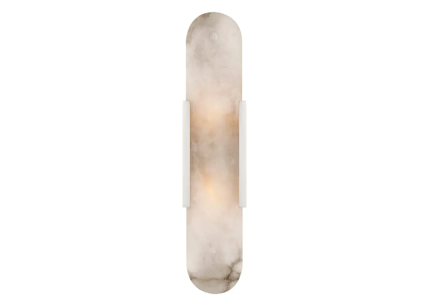 Elongated Wall Sconce - Polished Nickel
