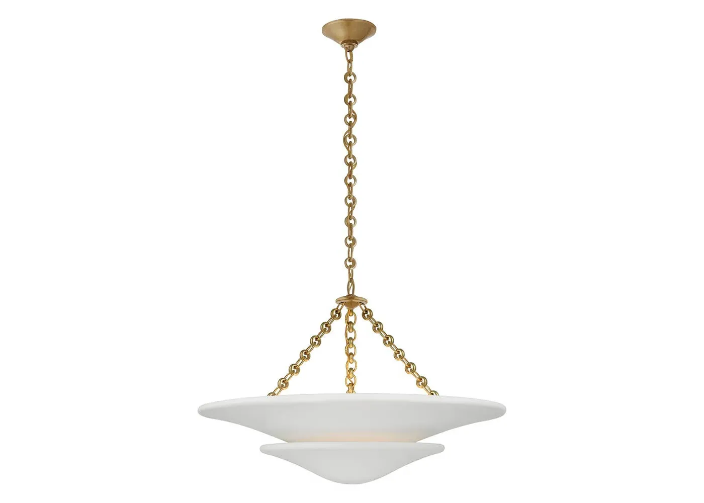 Medium Chandelier - Gold, Brass image
