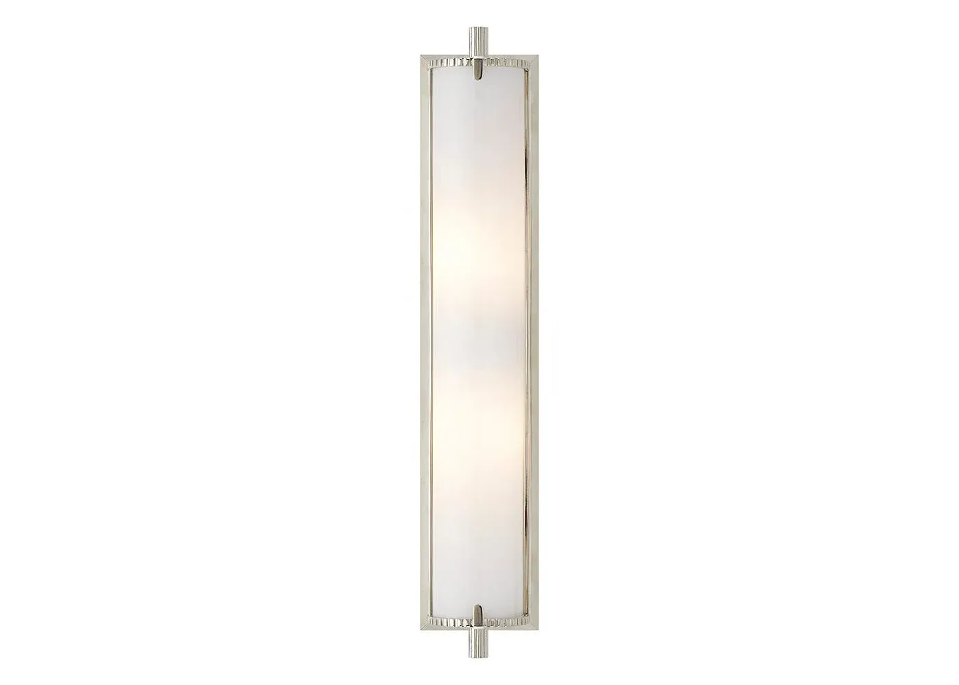 Tall Wall Light with Glass Shade - Bronze image