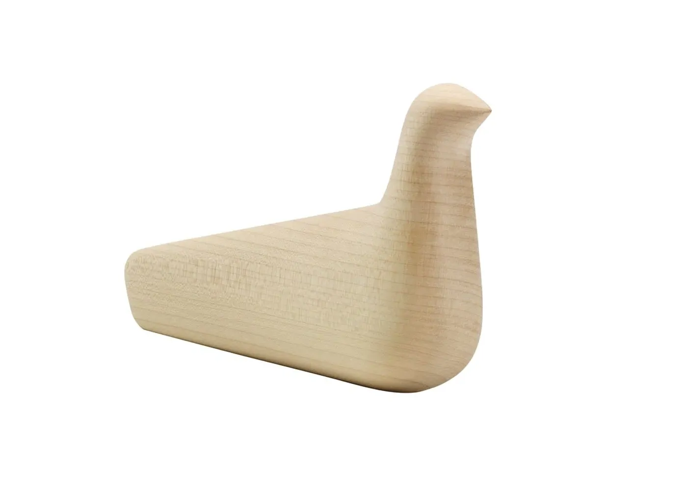 Bird Figurine Decorative Accent - Pale Wood, Maple