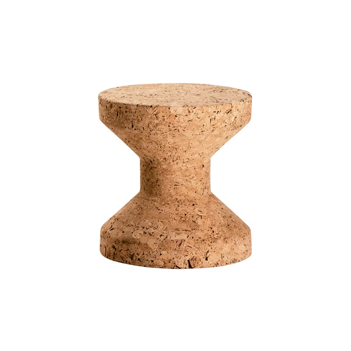 Cork Stool Model A - Light Wood, Cork image