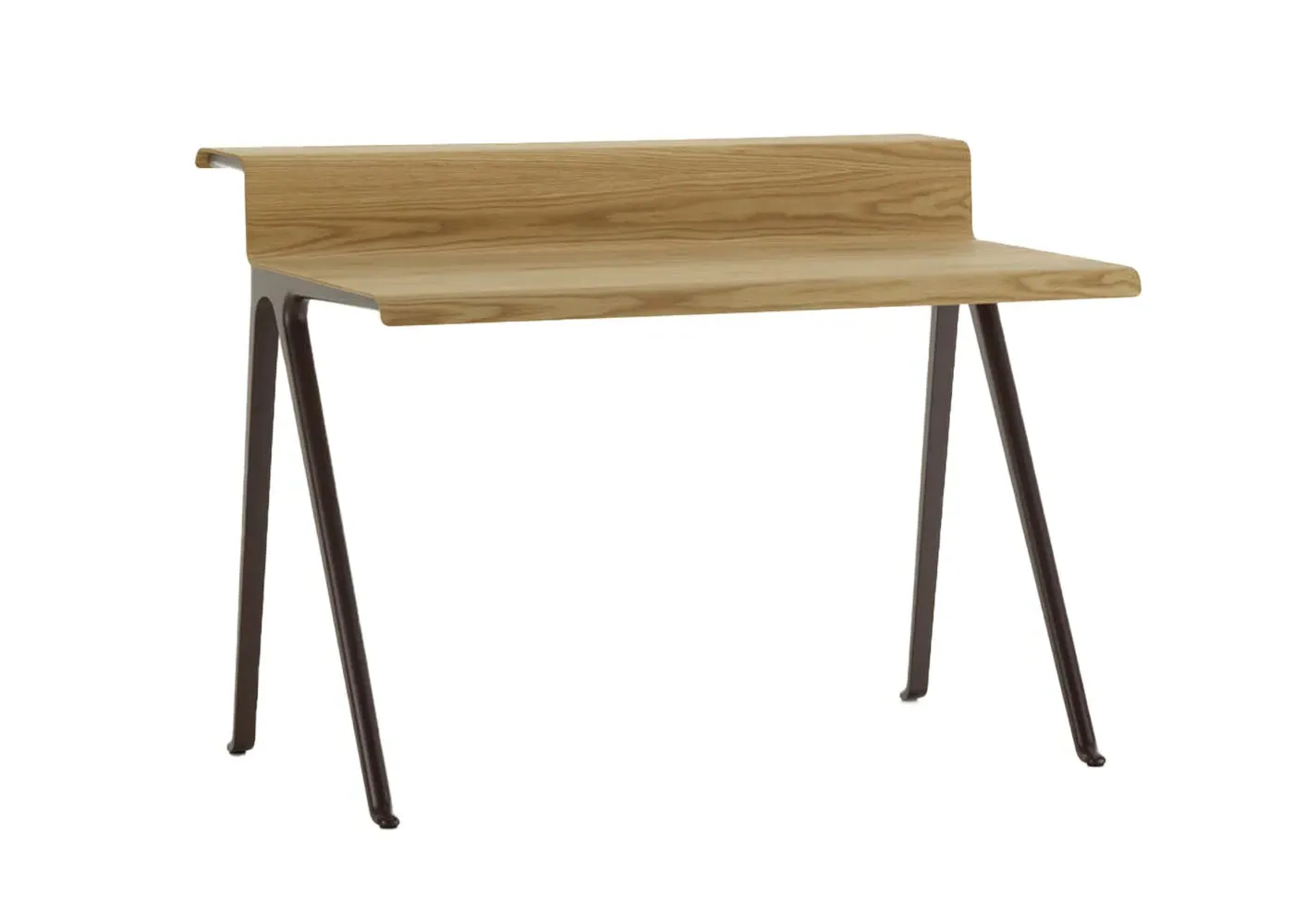 Courier Desk - Red, Oak