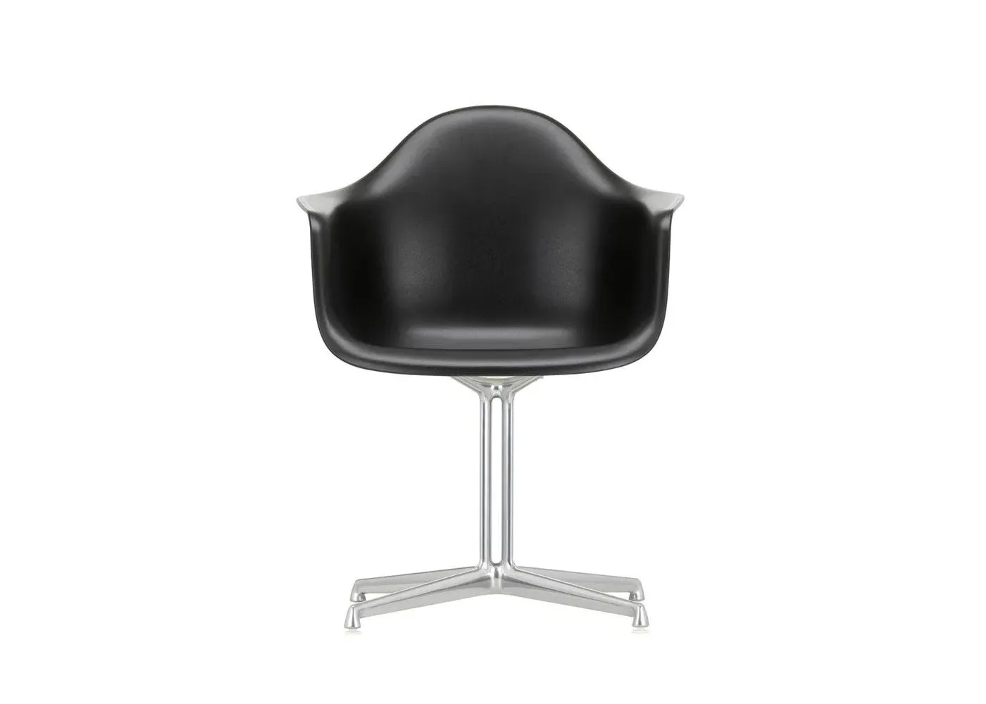 DAL Armchair with Star Base - Black, Polypropylene image