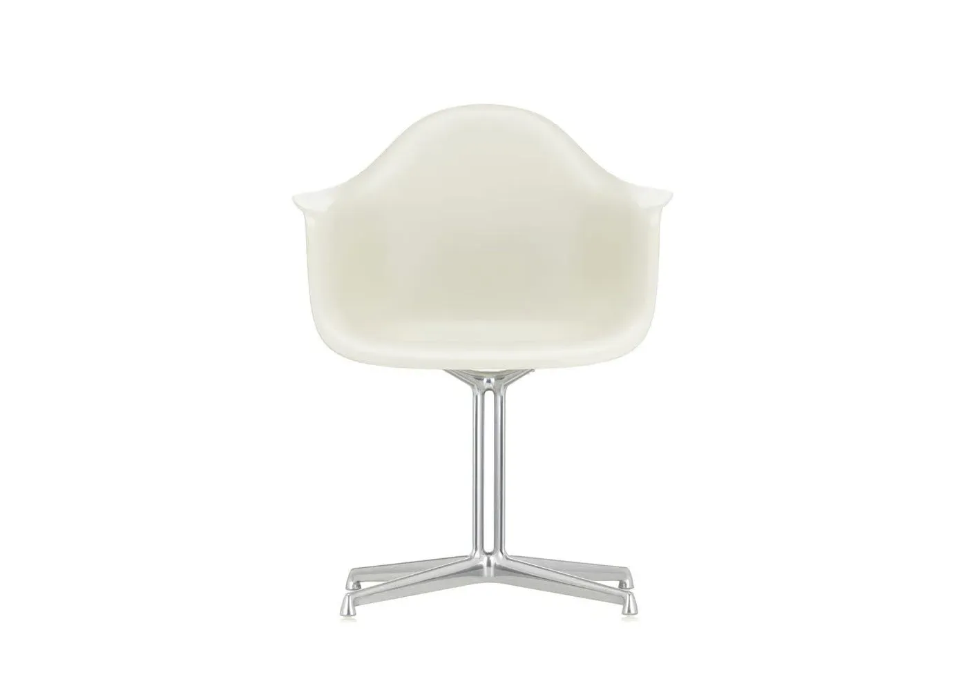 DAL Armchair with Star Base - White, Polypropylene