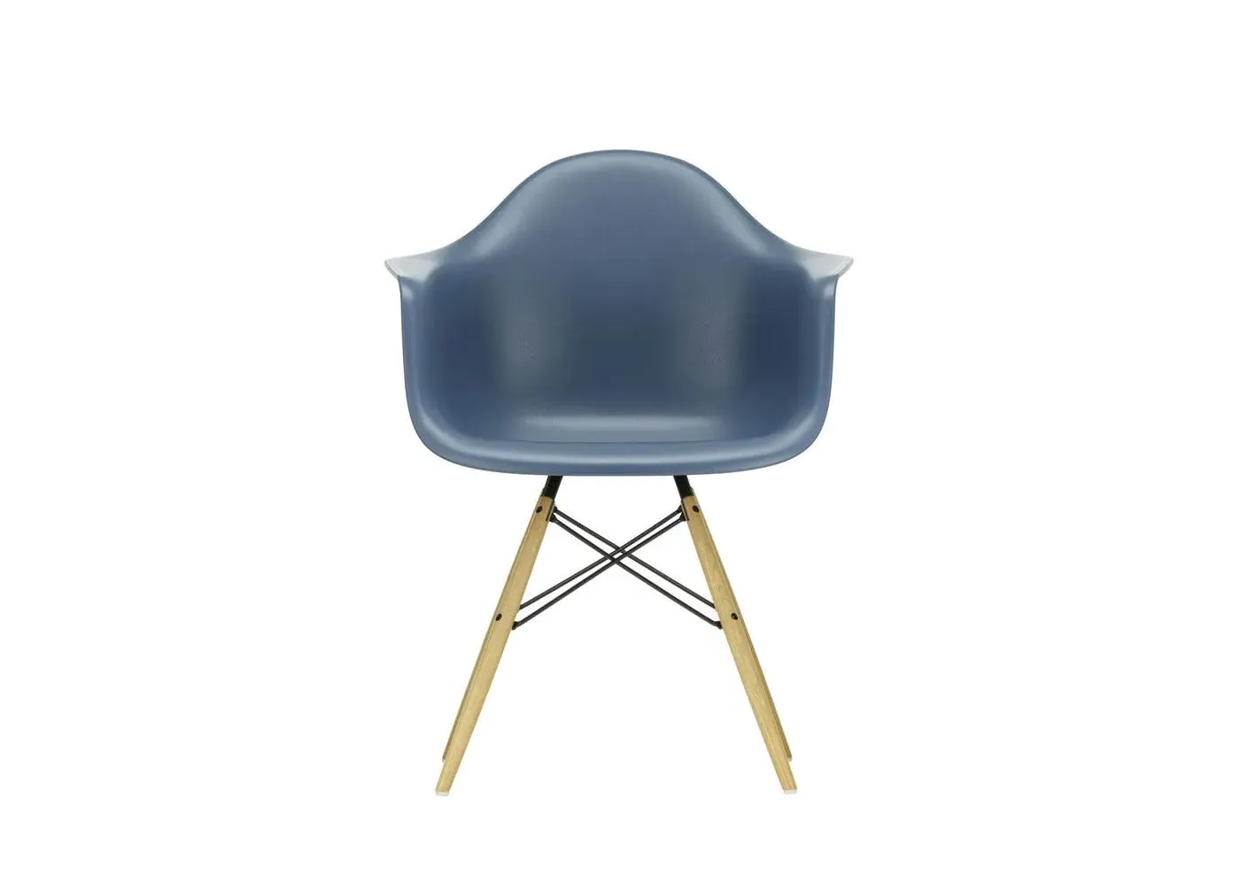 DAW Armchair with Ash Base - Blue, Polypropylene image