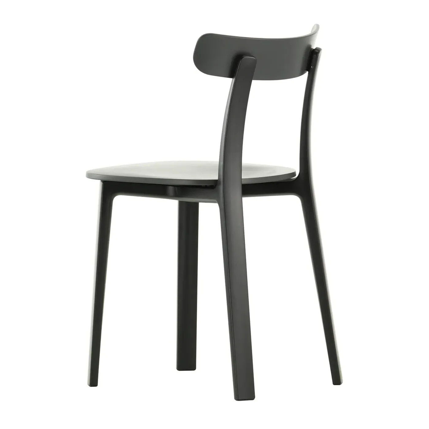 Dining Chair with Flex Backrest - Grey, Plastic