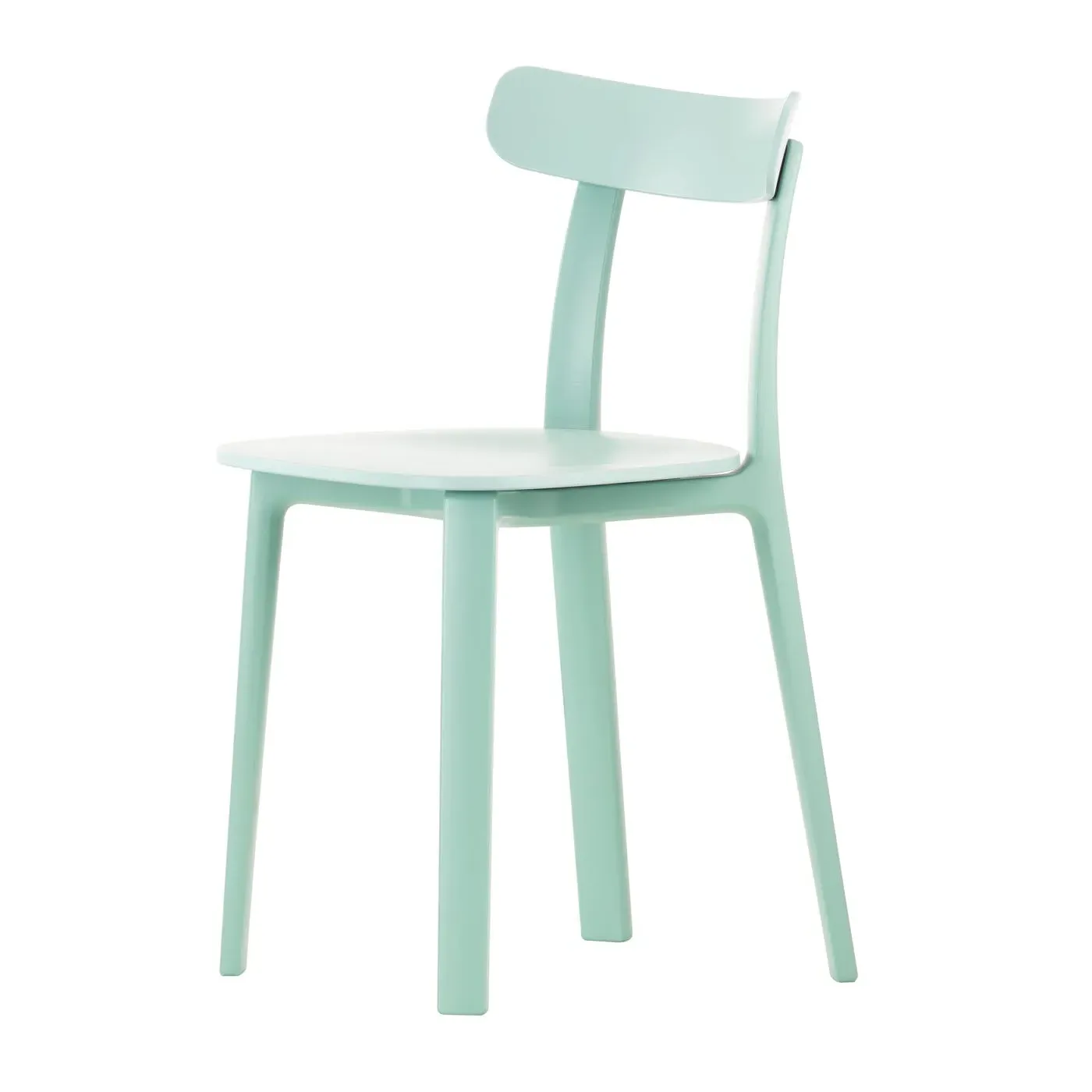 Dining Chair with Flex Backrest - Grey, Plastic