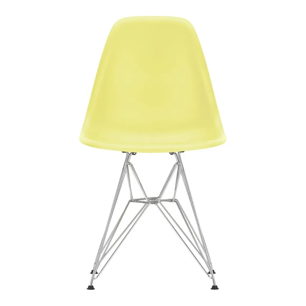 DSR Chair with Chrome Base - Citron, Polypropylene image