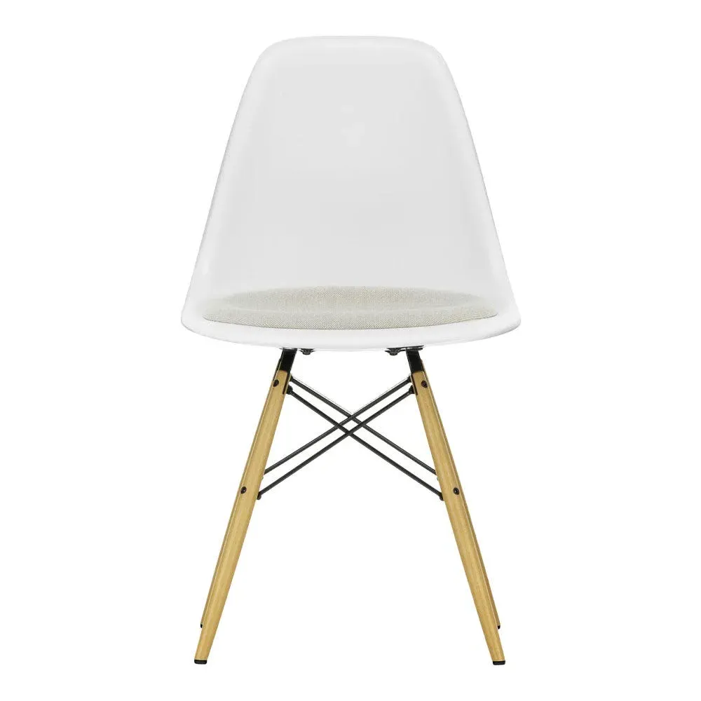 DSW Side Chair - Cotton White, Hopsak