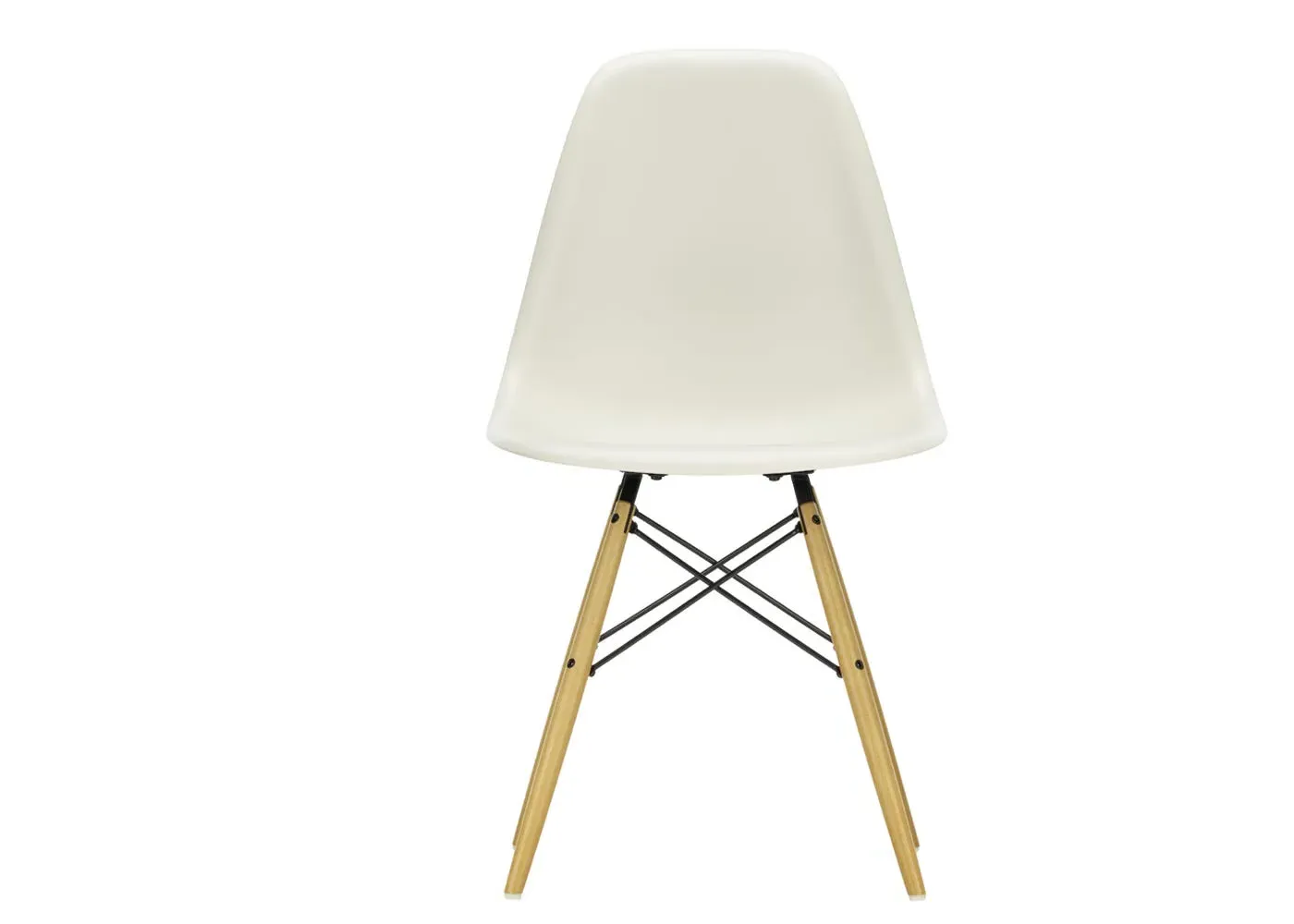 DSW Side Chair with Glides - Emerald, Polypropylene