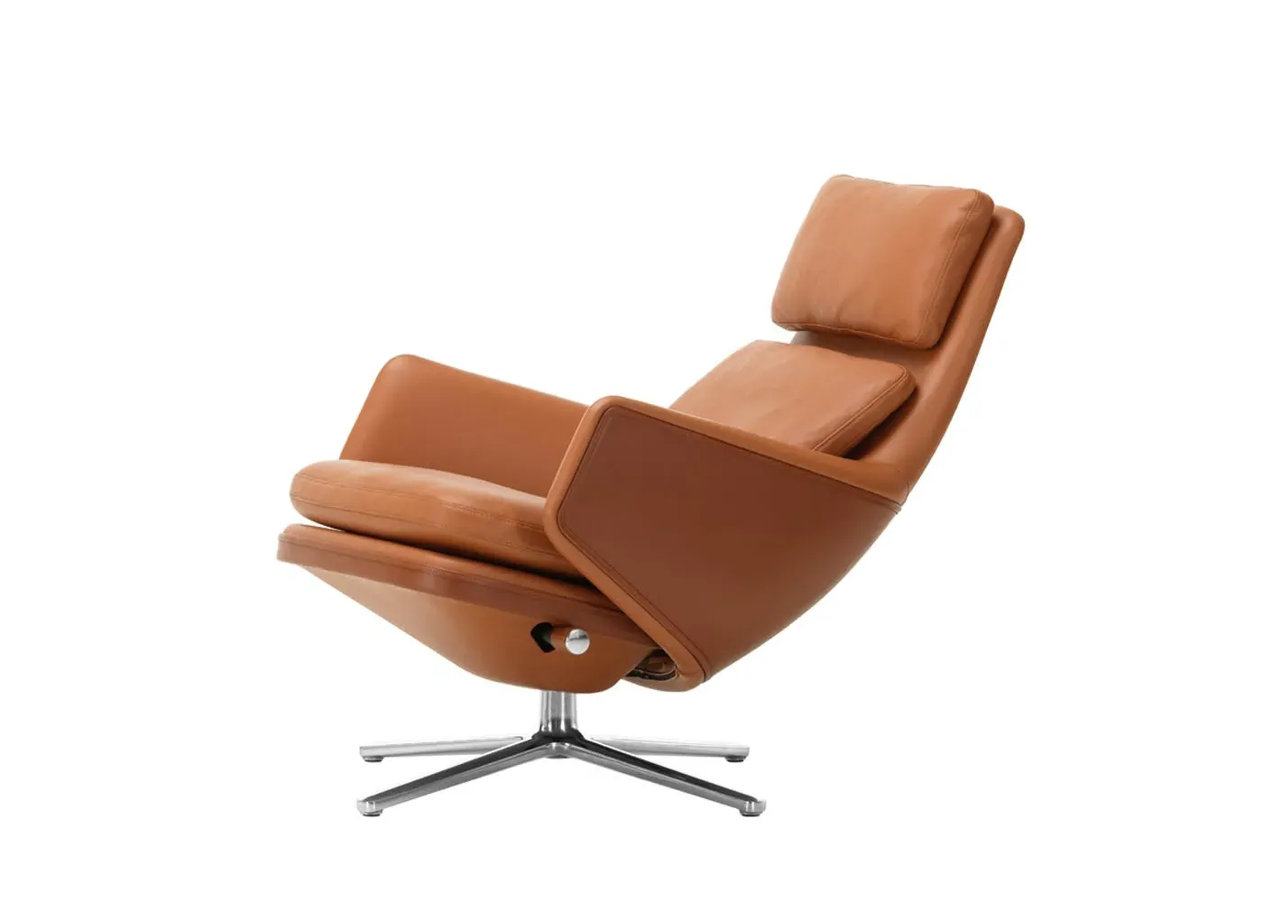 Grand Relax Lounge Chair - Brown, Leather