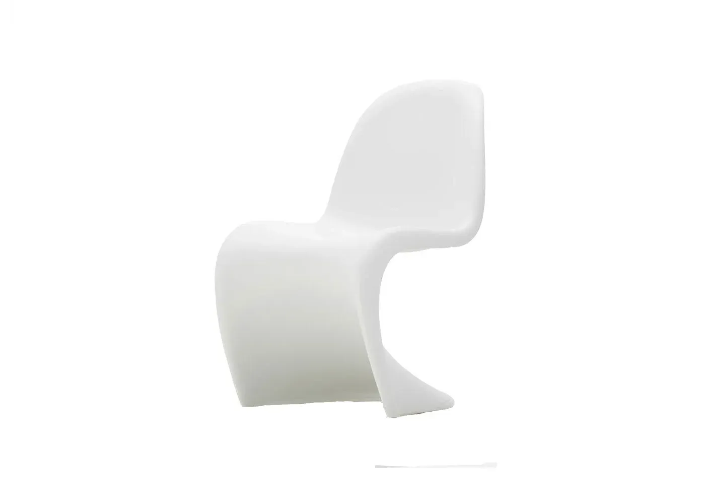 Junior Chair with Cantilever Base - White, Plastic