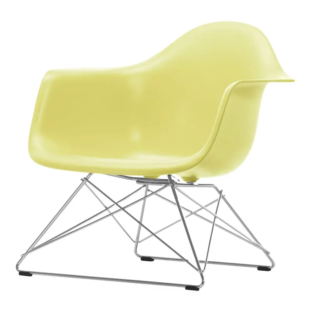 LAR Armchair with Chrome Base - Citron, Polypropylene image