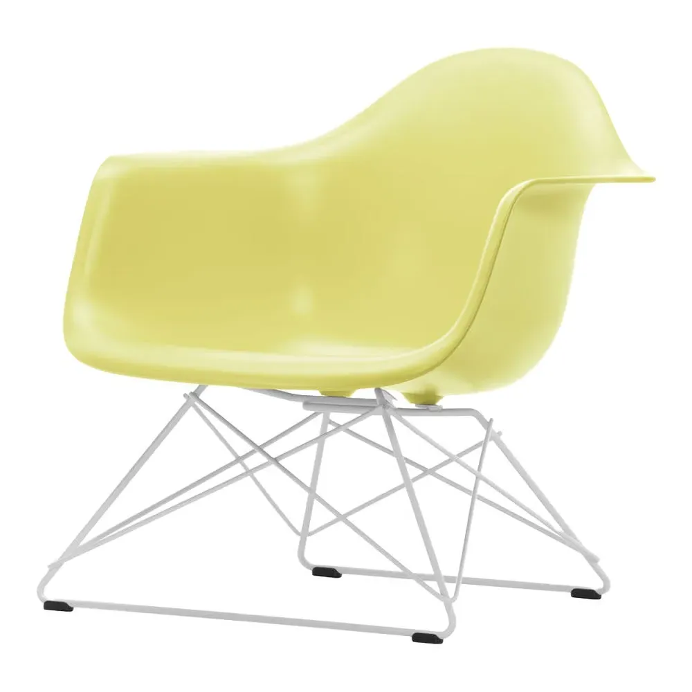 LAR Armchair with Wire Base - Citron, Polypropylene