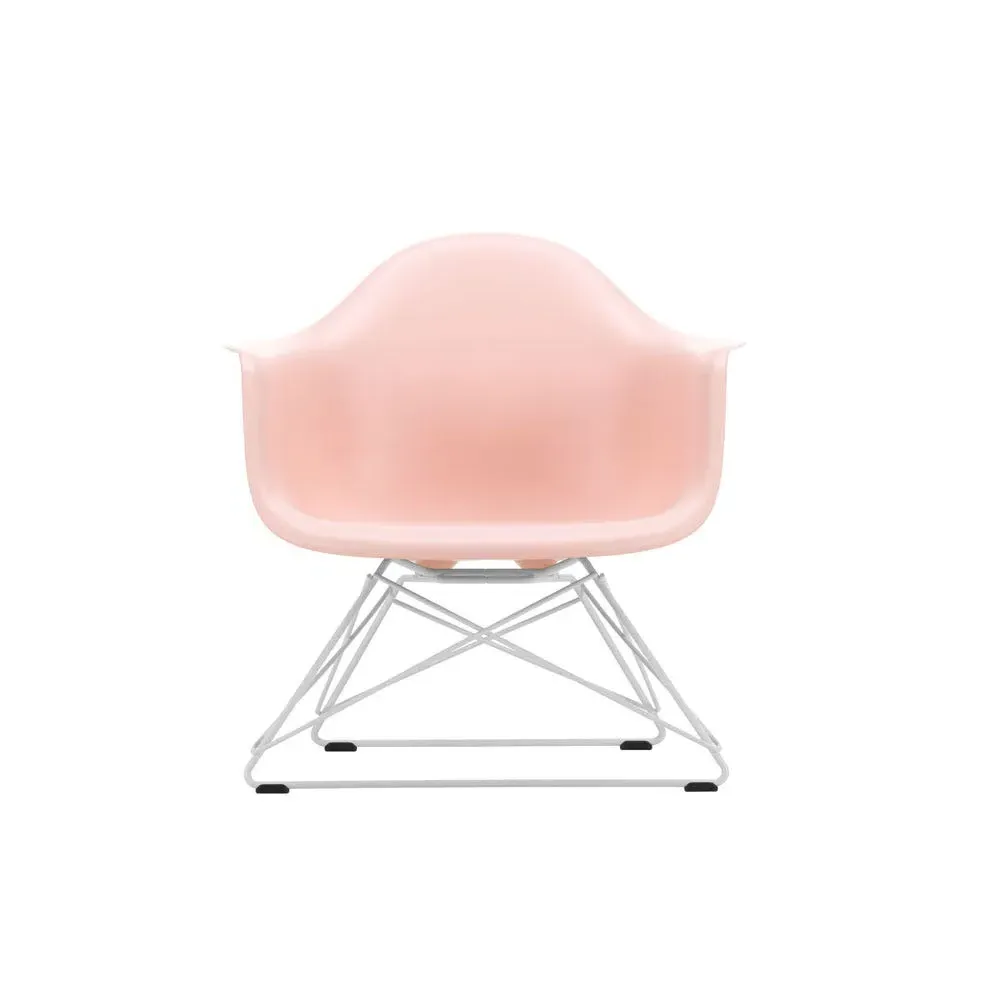 LAR Armchair with Wire Base - Pale Rose, Polypropylene