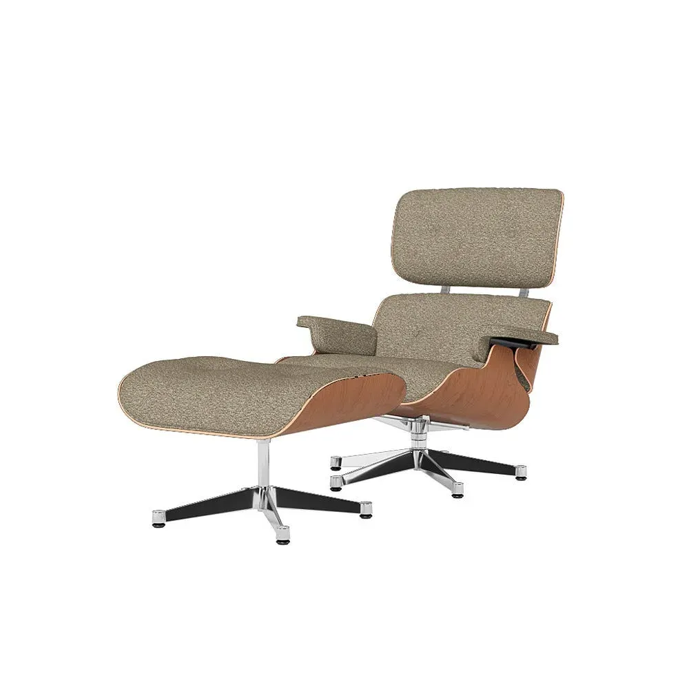 Lounge Chair & Ottoman Set - Bamboo, Cherry image