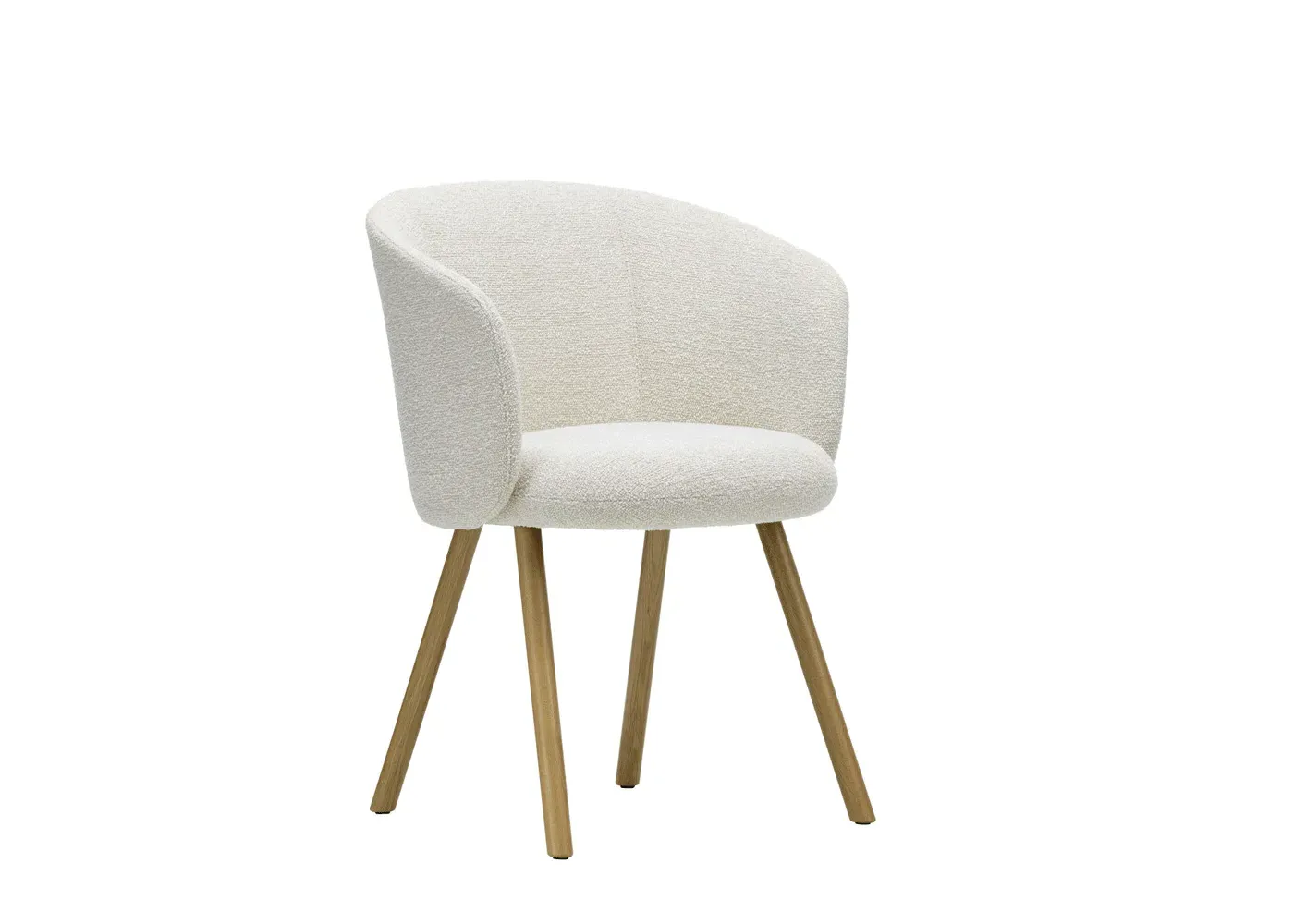 Mikado Armchair - Ivory, Oak image