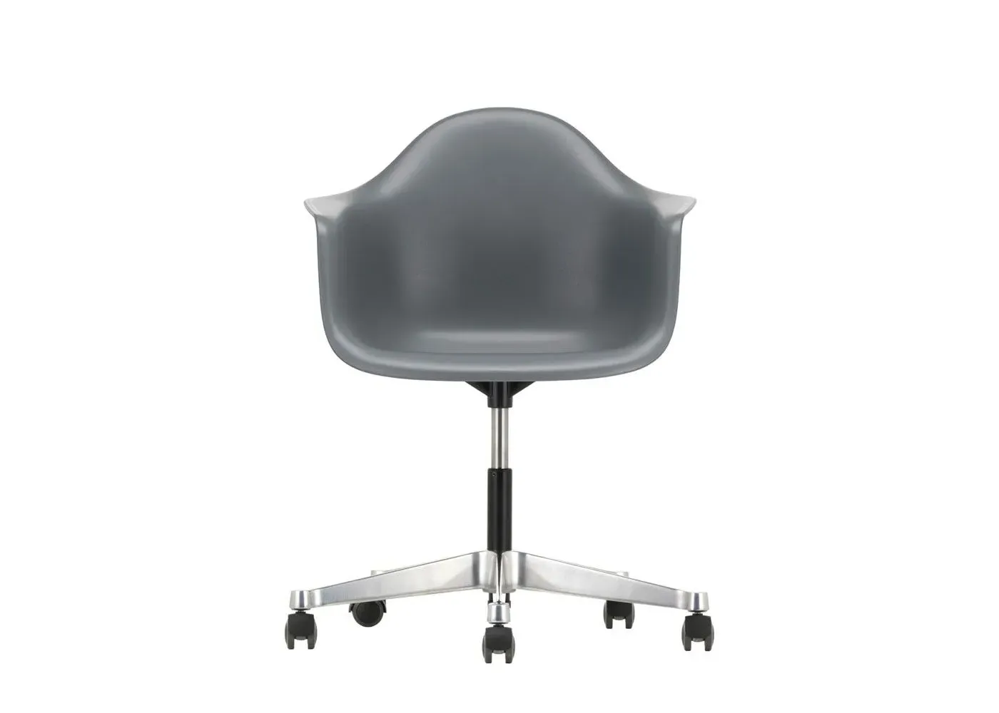Office Armchair with Castors - Grey