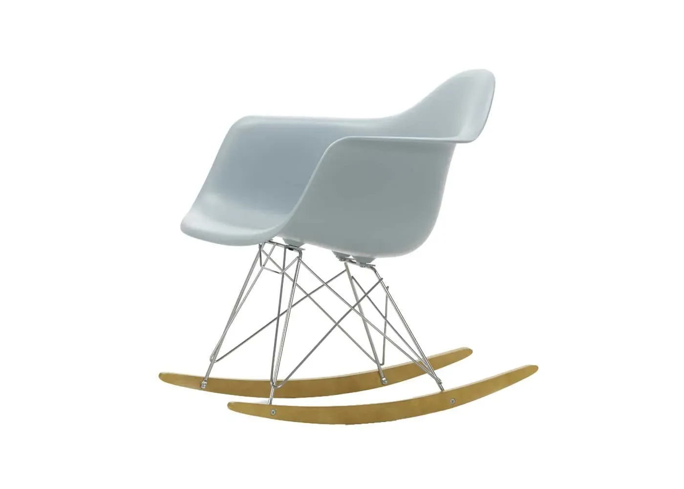 RAR Rocking Chair with Arms - Grey, Polypropylene image
