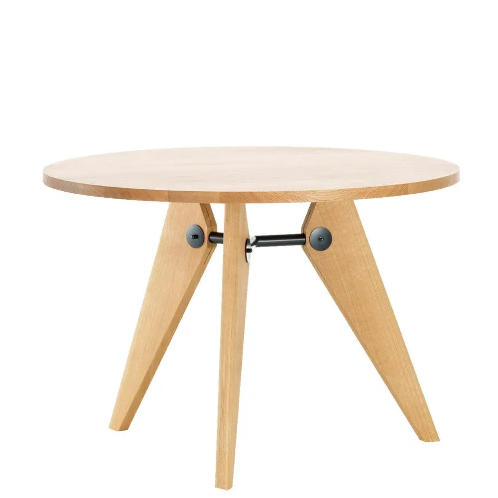 Round Dining Table 2-4 Seater - Oak, Solid Wood