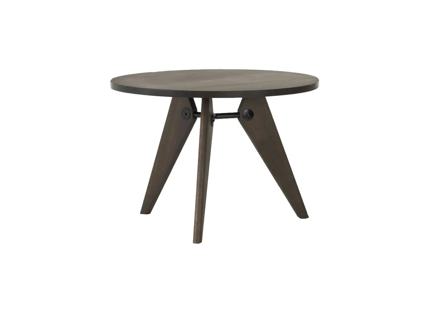 Round Dining Table - Walnut, Solid Wood