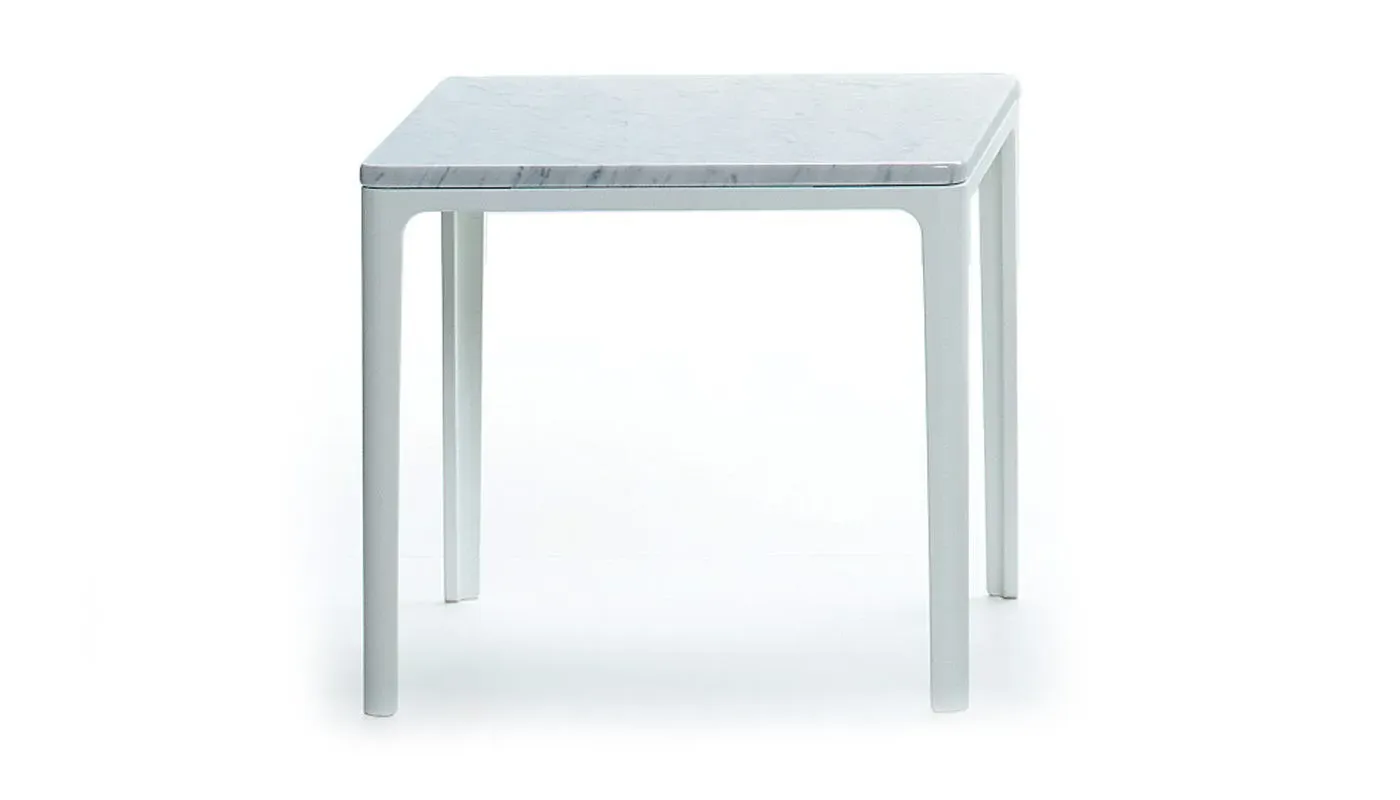 Small Coffee Table - Marble, Steel image