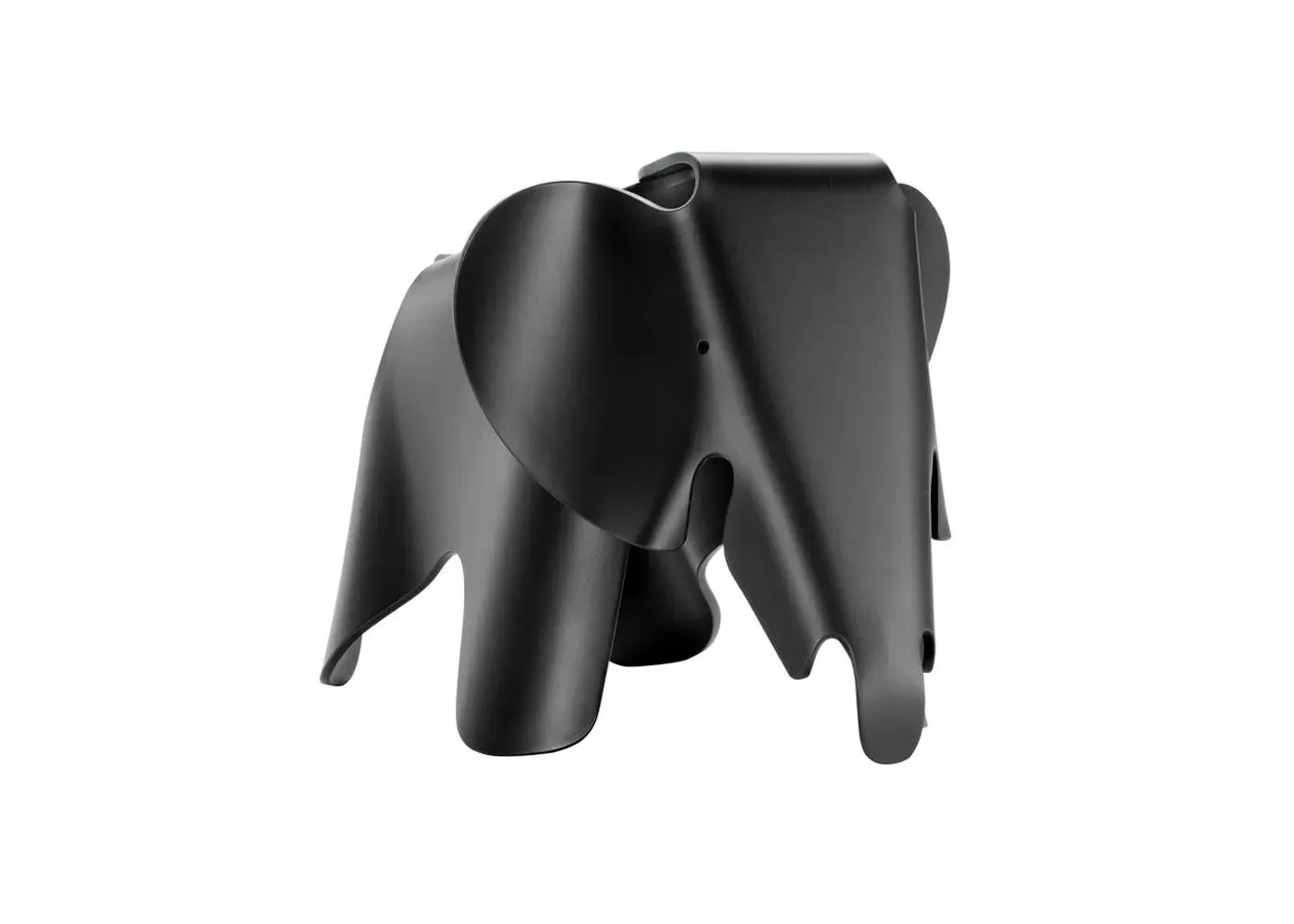Small Elephant Figurine - Black, Plastic image