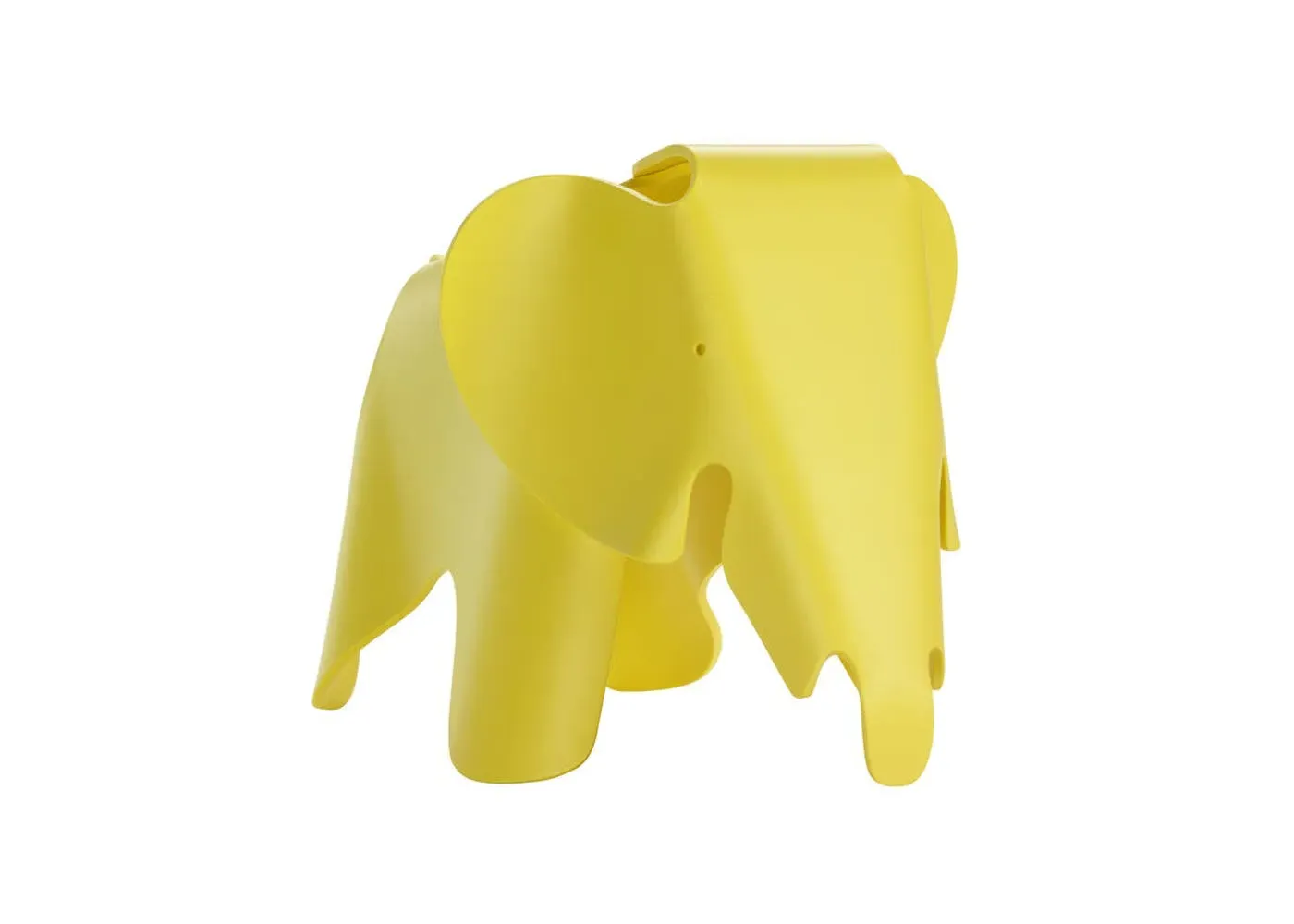 Small Elephant Figurine - Buttercup, Plastic