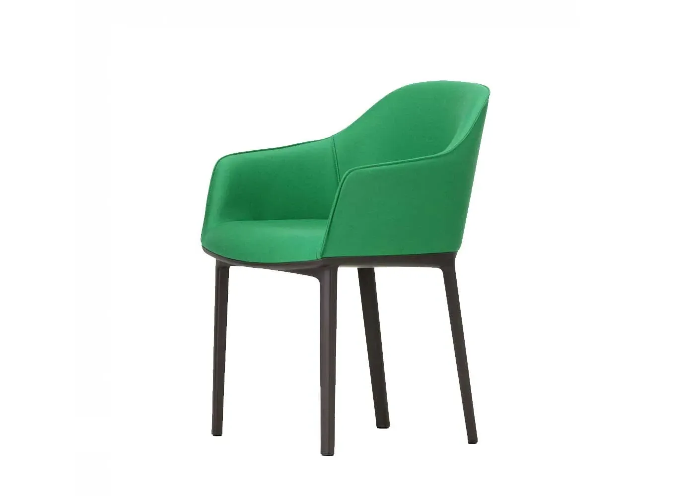 Softshell Armchair with Ribs - Basic Dark