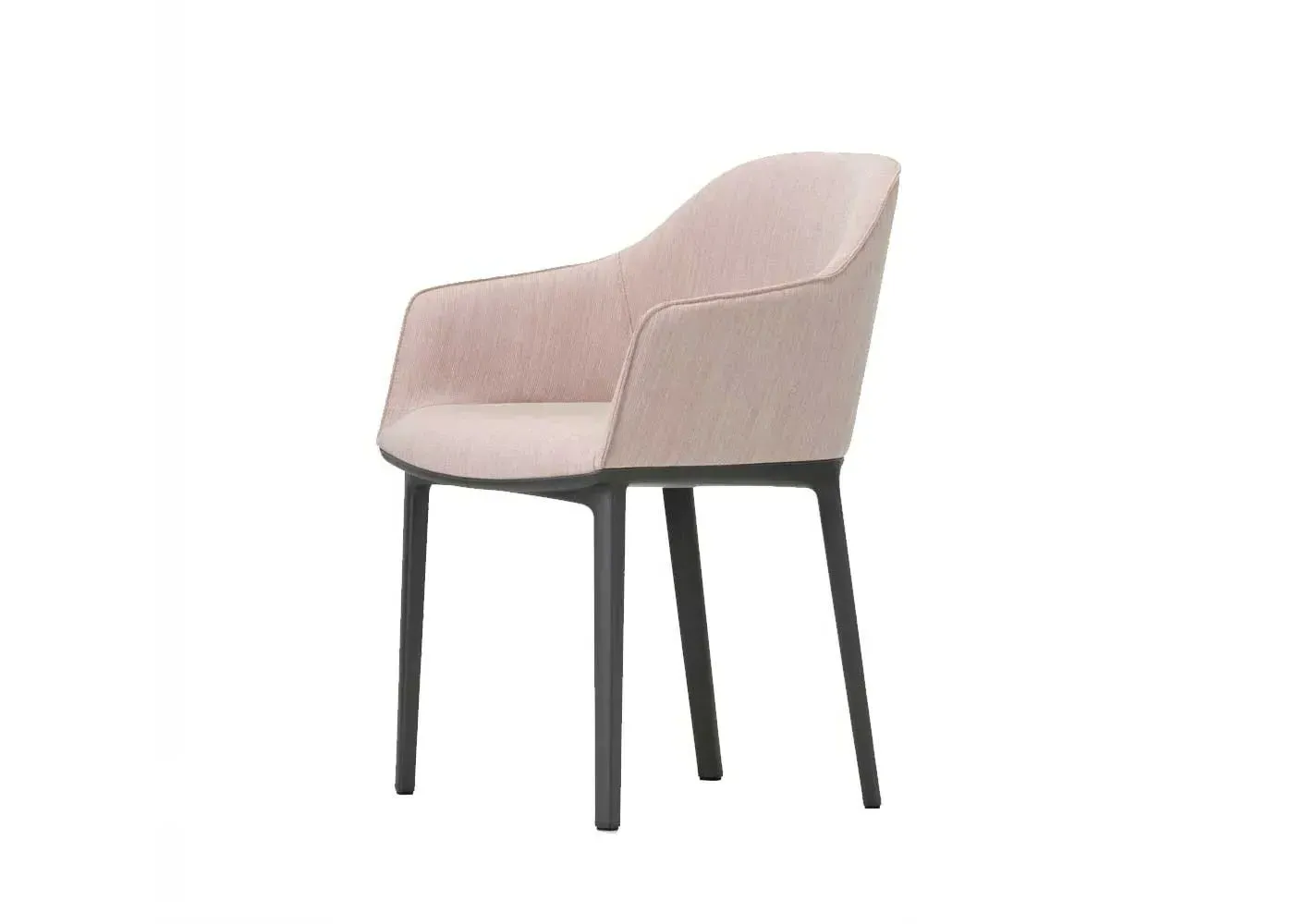 Softshell Armchair with Ribs - Basic Dark