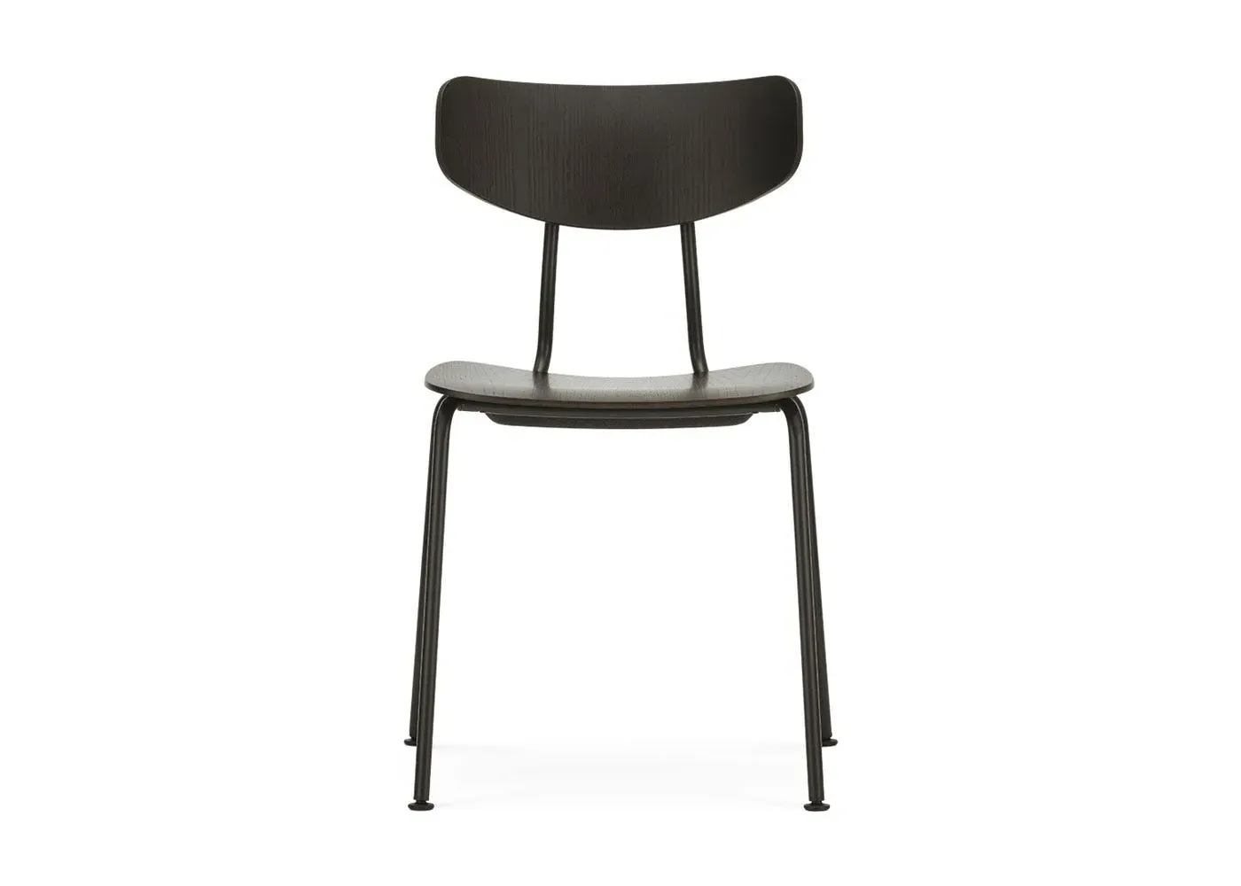 Stackable Dining Chair - Dark Oak, Wood