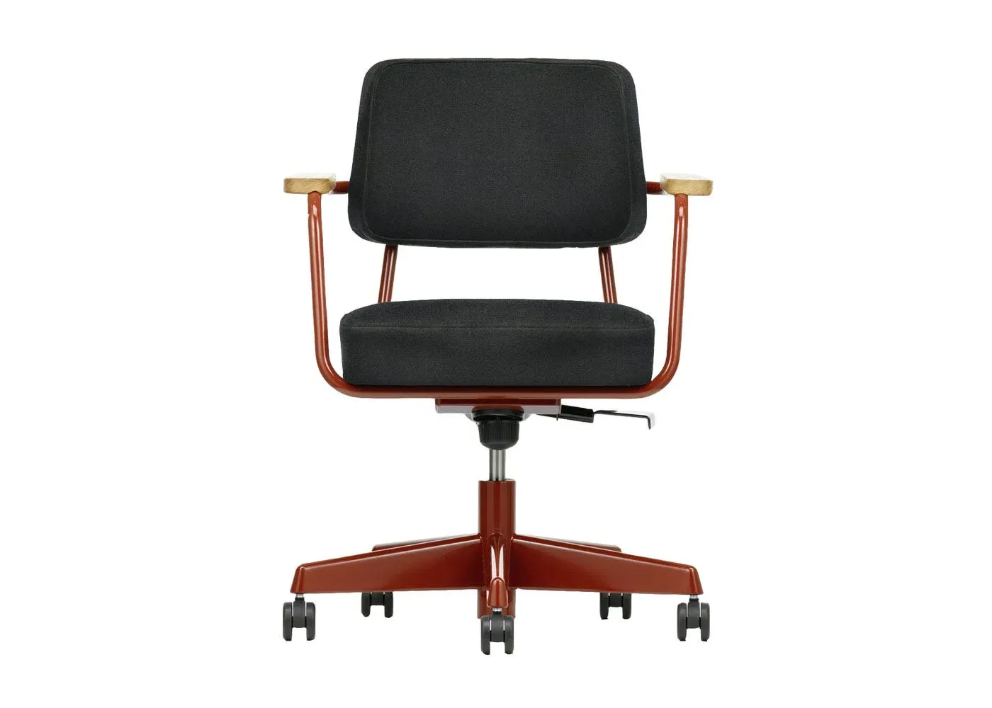 Swivel Office Chair - Dark Grey, Twill