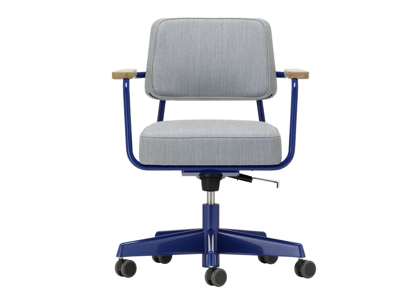 Swivel Office Chair - Grey, Fabric