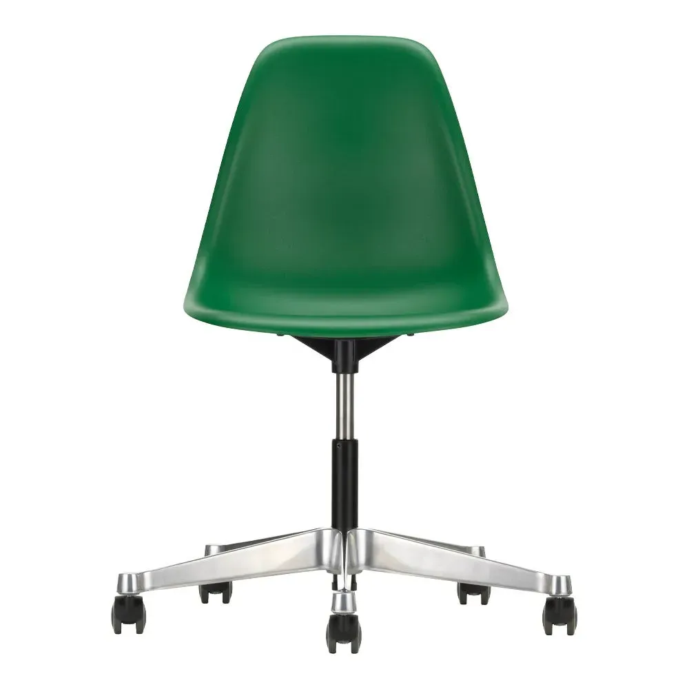Swivel Office Chair with Castors - Emerald