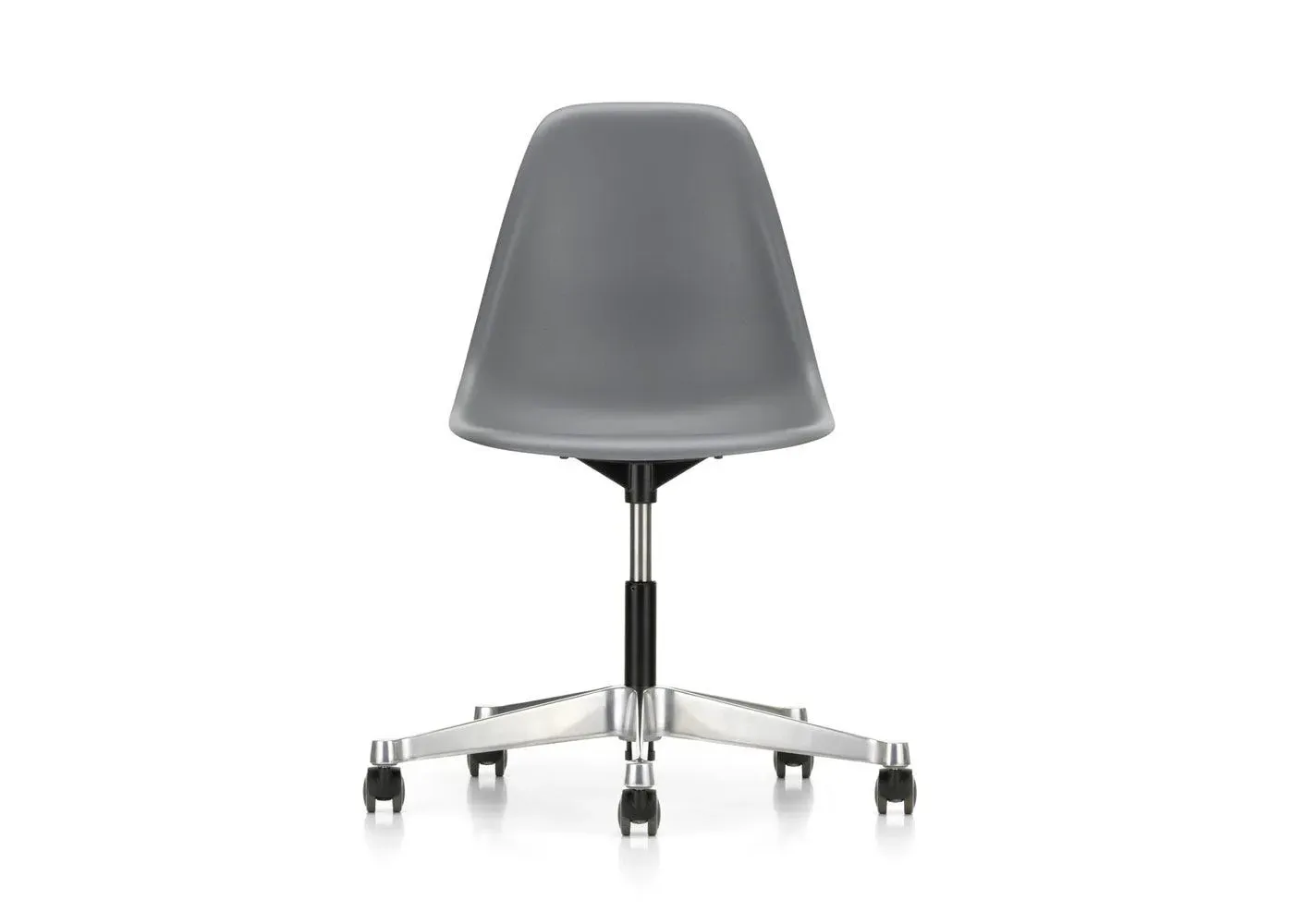 Swivel Office Chair with Castors - Grey