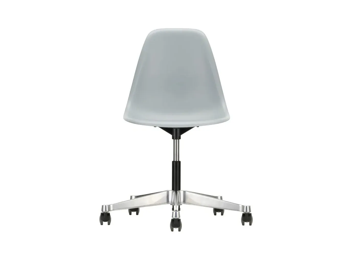 Swivel Office Chair with Castors - Grey