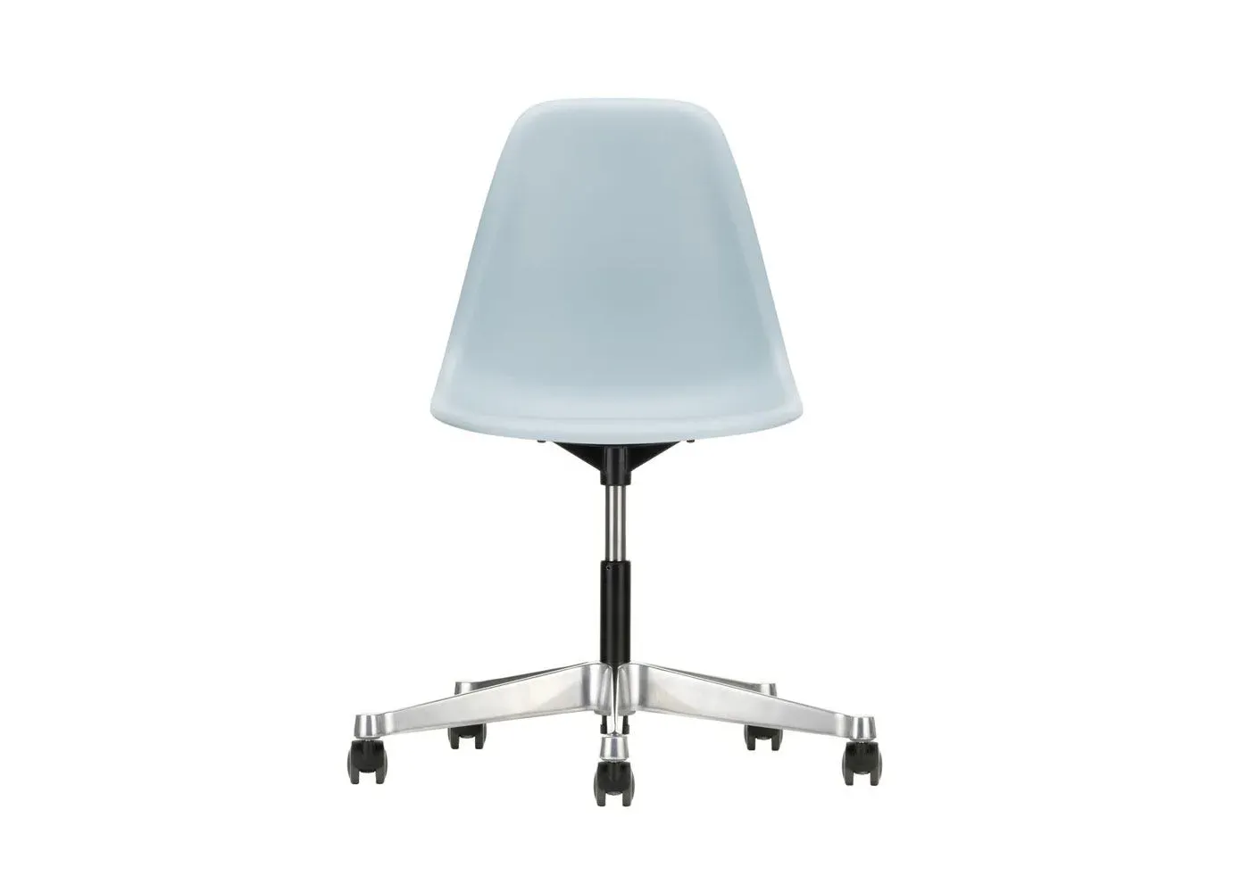 Swivel Office Chair with Castors - Grey