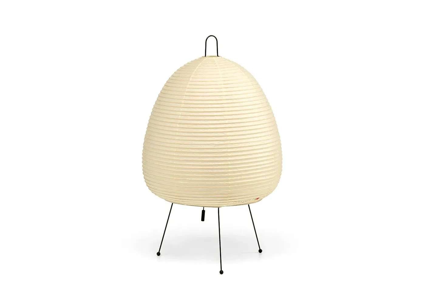 Table Lamp with Wire Frame - Cream, Paper image