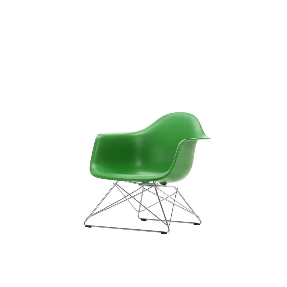 Wire Base Chair with Cross Struts - Green image