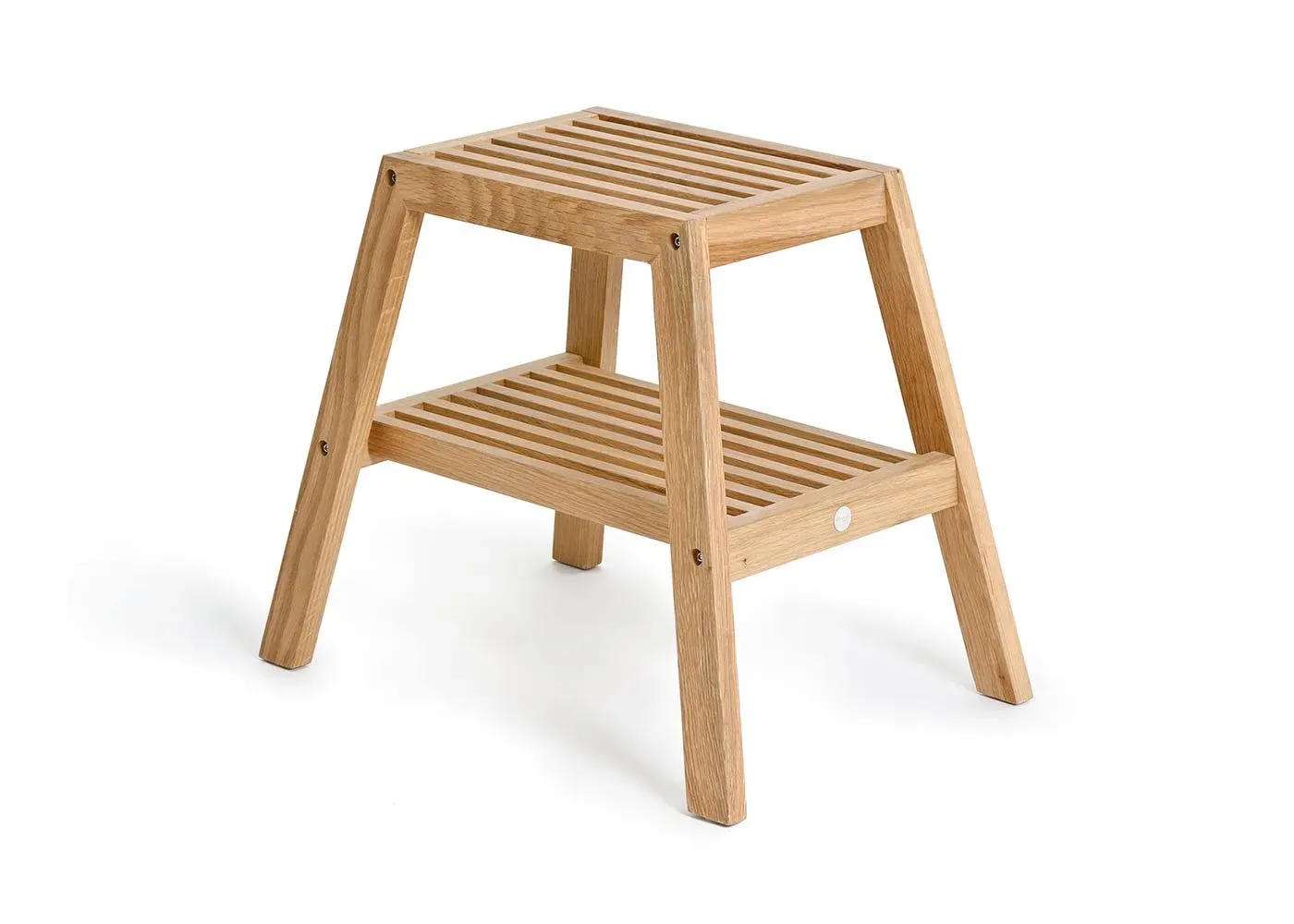 Slatted Stool - Dark Oak, Wood