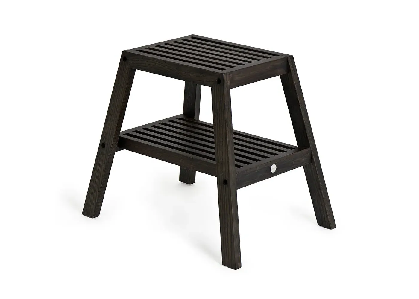 Slatted Stool - Dark Oak, Wood image