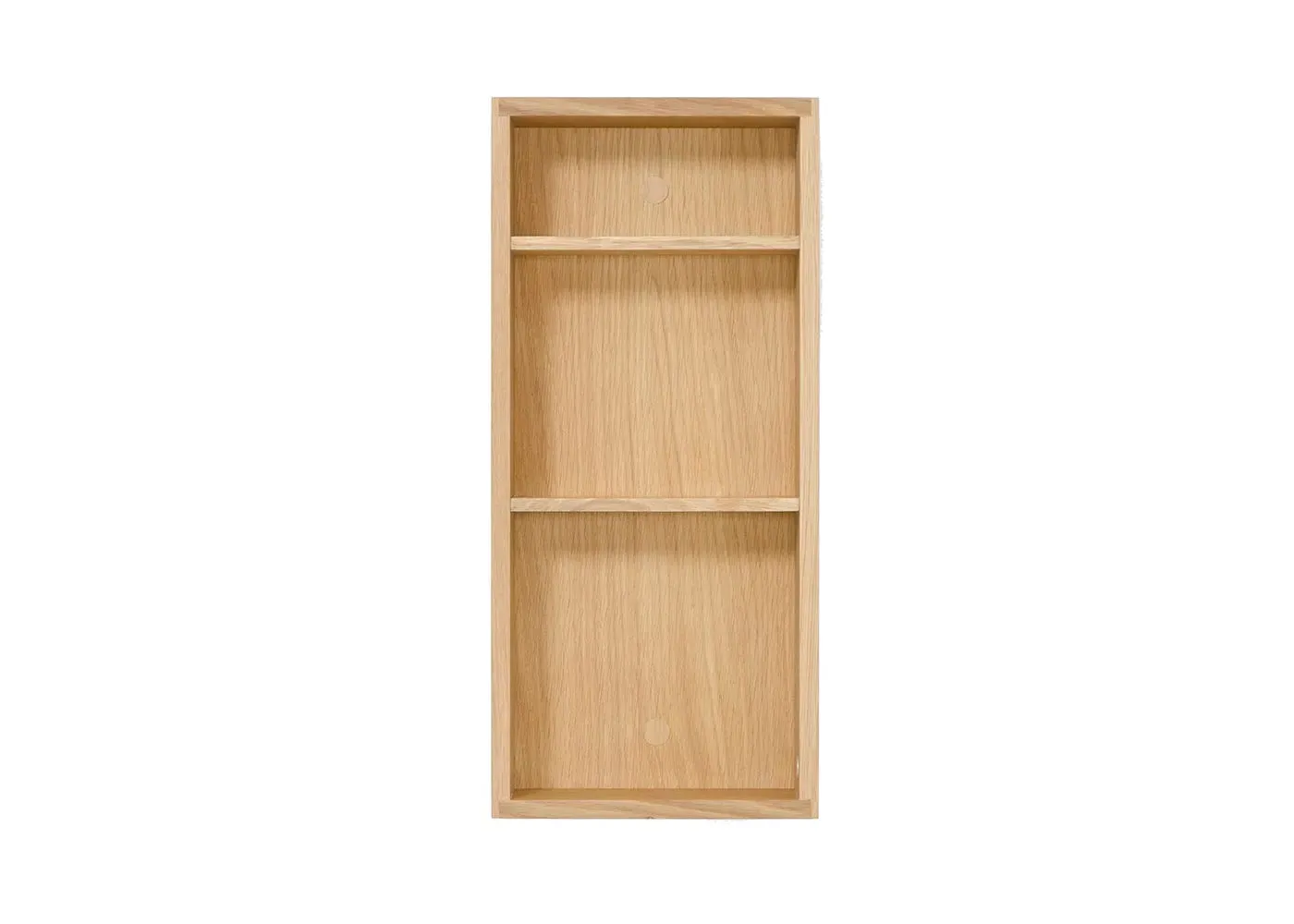 Slimline Box Shelf - Natural Oak, Wood