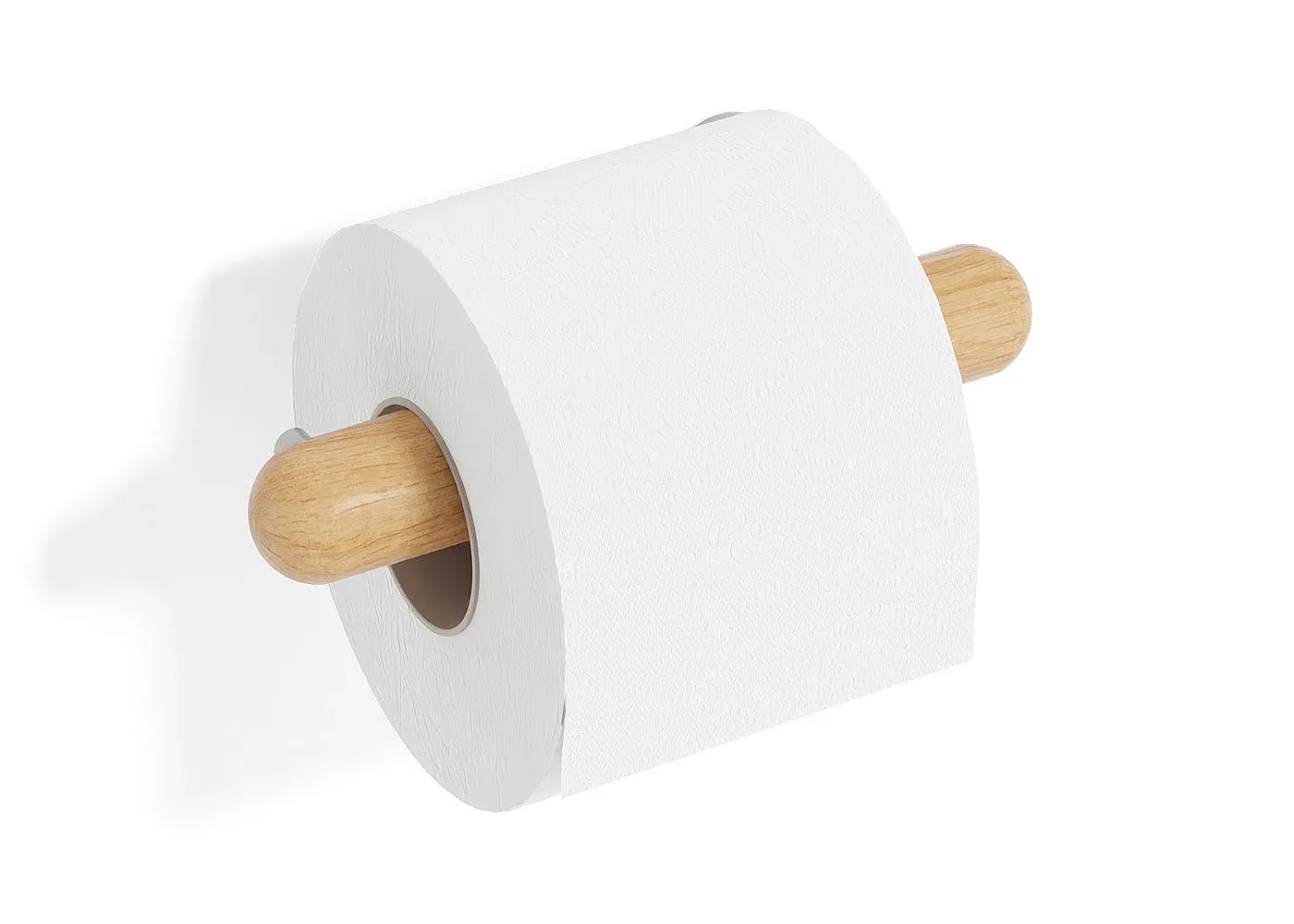 Toilet Roll Holder - Light Wood, Oak