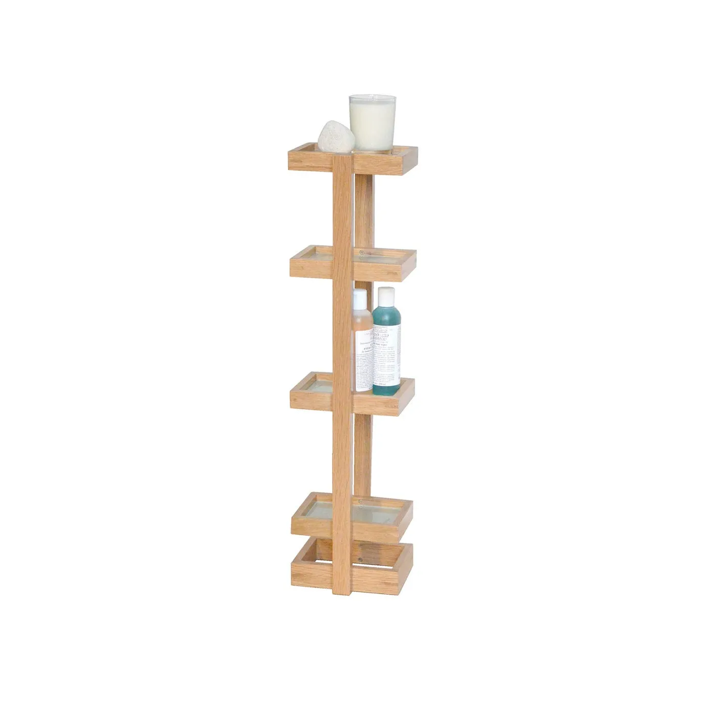 Washstand with Storage - Natural Oak, Wood
