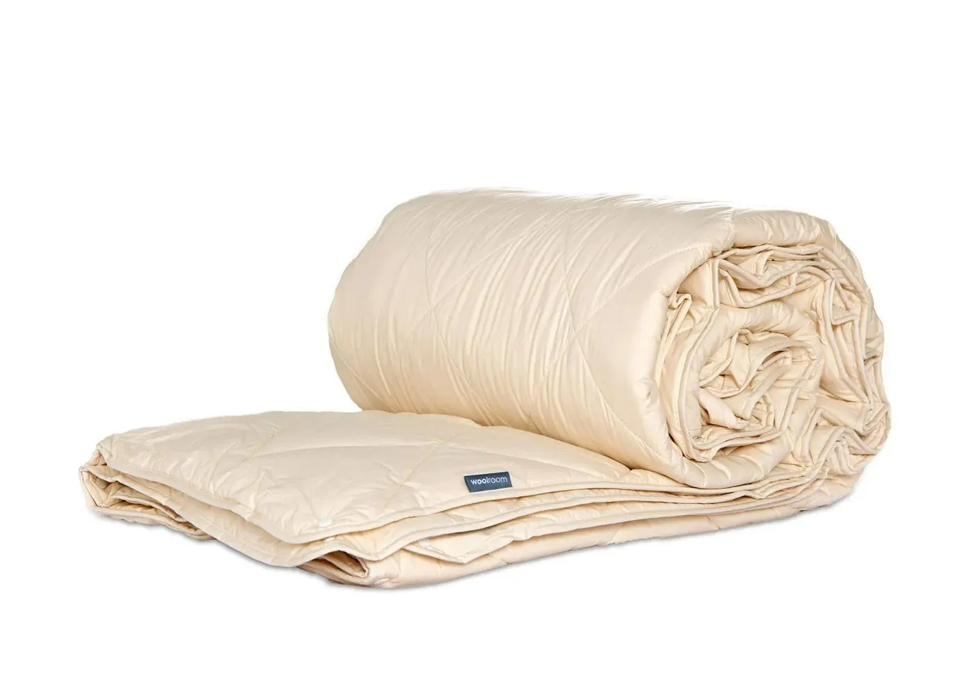 Single All Seasons Duvet - White, Wool image