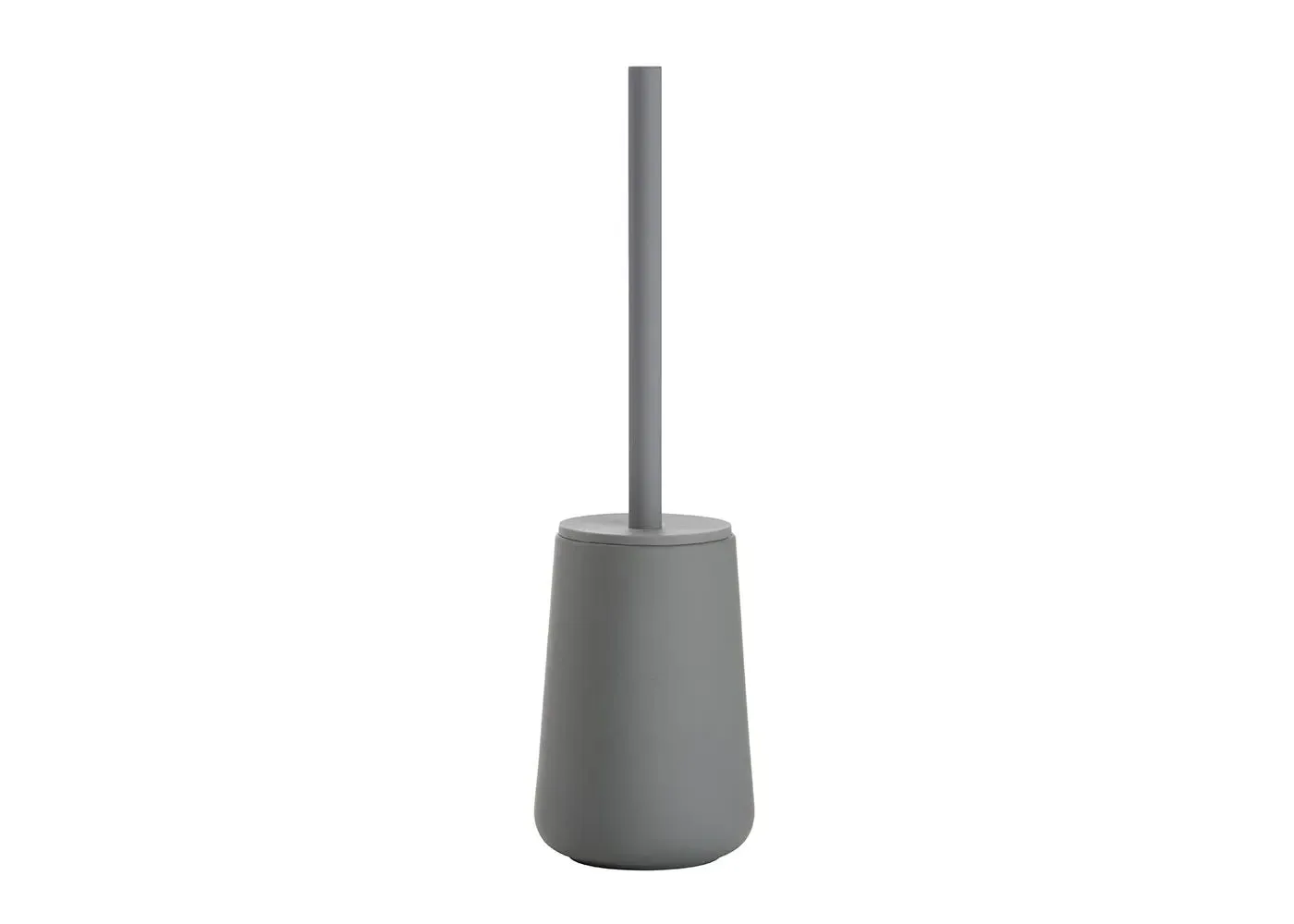 Toilet Brush with Holder - Grey