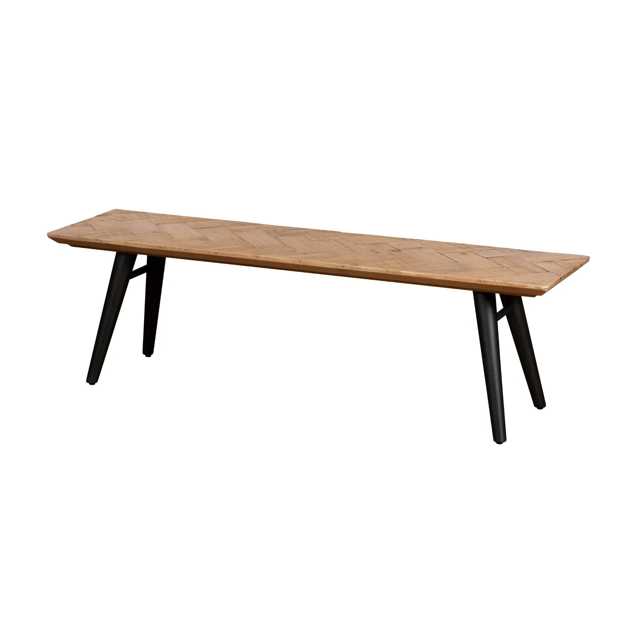 150cm Dining Bench - Natural, Reclaimed Wood